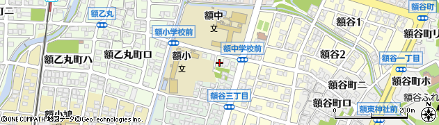 石川県金沢市額乙丸町イ30周辺の地図
