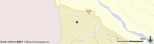 富山県富山市八尾町赤石652周辺の地図