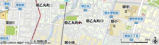 石川県金沢市額乙丸町ハ158周辺の地図