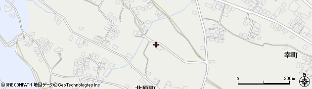 長野県大町市大町北原町4974周辺の地図
