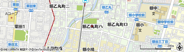 石川県金沢市額乙丸町ハ162周辺の地図