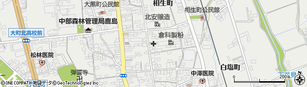 長野県大町市大町2381周辺の地図