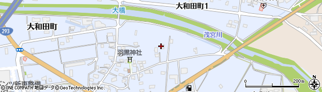 茨城県日立市大和田町周辺の地図