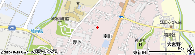 富山県南砺市城端1271周辺の地図