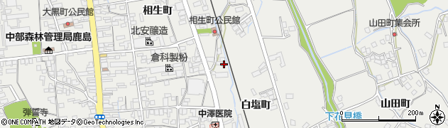 長野県大町市大町3226周辺の地図