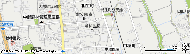 長野県大町市大町2377周辺の地図