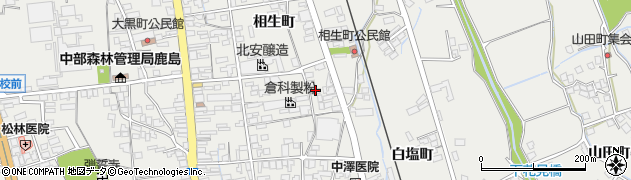 長野県大町市大町1270周辺の地図