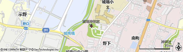 富山県南砺市城端1668周辺の地図