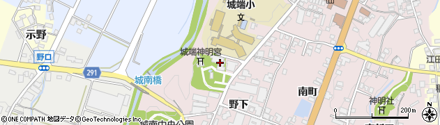 富山県南砺市城端1669周辺の地図