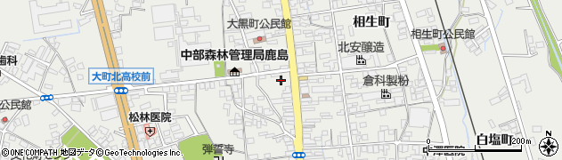 長野県大町市大町2222周辺の地図