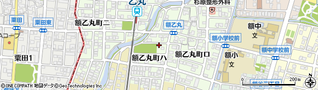 石川県金沢市額乙丸町ハ152周辺の地図