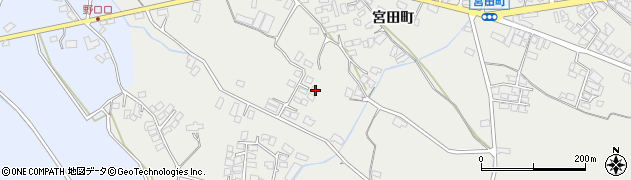 長野県大町市大町5004周辺の地図