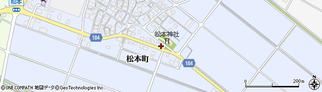 石川県白山市松本町838周辺の地図