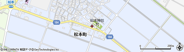 石川県白山市松本町841周辺の地図