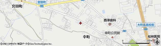 長野県大町市大町5327周辺の地図