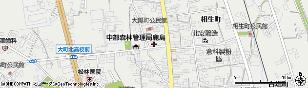 長野県大町市大町2214周辺の地図