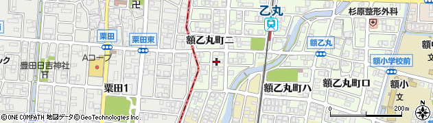 石川県金沢市額乙丸町ニ239周辺の地図