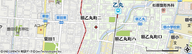 石川県金沢市額乙丸町ニ252周辺の地図