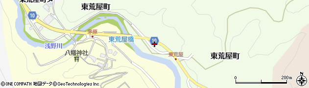 石川県金沢市東荒屋町イ152周辺の地図