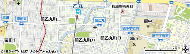 石川県金沢市額乙丸町ハ23周辺の地図