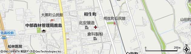長野県大町市大町2362周辺の地図