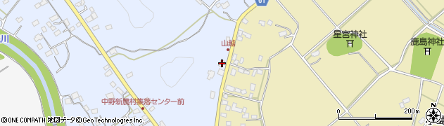 茨城県常陸太田市中野町486周辺の地図