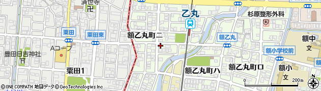 石川県金沢市額乙丸町ニ255周辺の地図