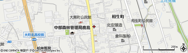 長野県大町市大町大黒町2261周辺の地図