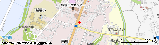 富山県南砺市城端4345周辺の地図