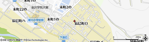 石川県金沢市辰巳町（ロ）周辺の地図