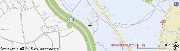 茨城県常陸太田市中野町1130周辺の地図
