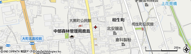 長野県大町市大町大黒町2263周辺の地図