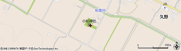 栃木県鹿沼市久野747周辺の地図