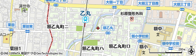 石川県金沢市額乙丸町ハ112周辺の地図