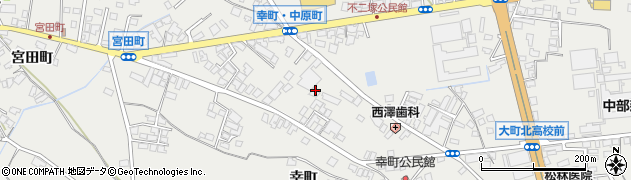 長野県大町市大町5375周辺の地図
