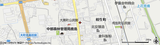 長野県大町市大町大黒町2266周辺の地図