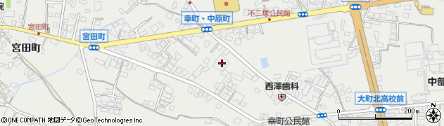 長野県大町市大町5376周辺の地図