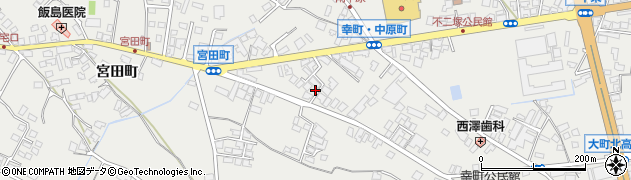 長野県大町市大町5399周辺の地図