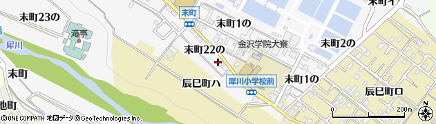石川県金沢市末町（２２の）周辺の地図