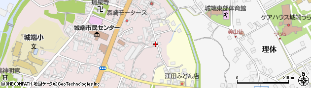 富山県南砺市城端721周辺の地図