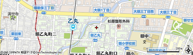石川県金沢市額乙丸町ハ11周辺の地図