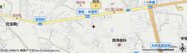 長野県大町市大町5377周辺の地図