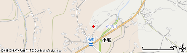 栃木県芳賀郡益子町芦沼381周辺の地図