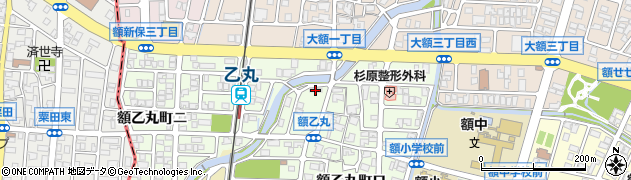 石川県金沢市額乙丸町ハ102周辺の地図