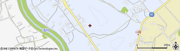 茨城県常陸太田市中野町956周辺の地図
