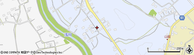 茨城県常陸太田市中野町965周辺の地図