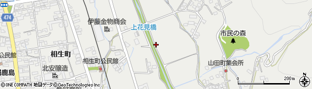 長野県大町市大町783周辺の地図
