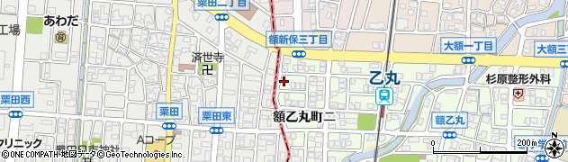 石川県金沢市額乙丸町ニ123周辺の地図