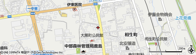 長野県大町市大町大黒町2192周辺の地図