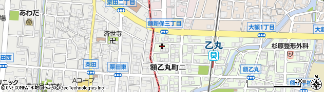 石川県金沢市額乙丸町ニ126周辺の地図